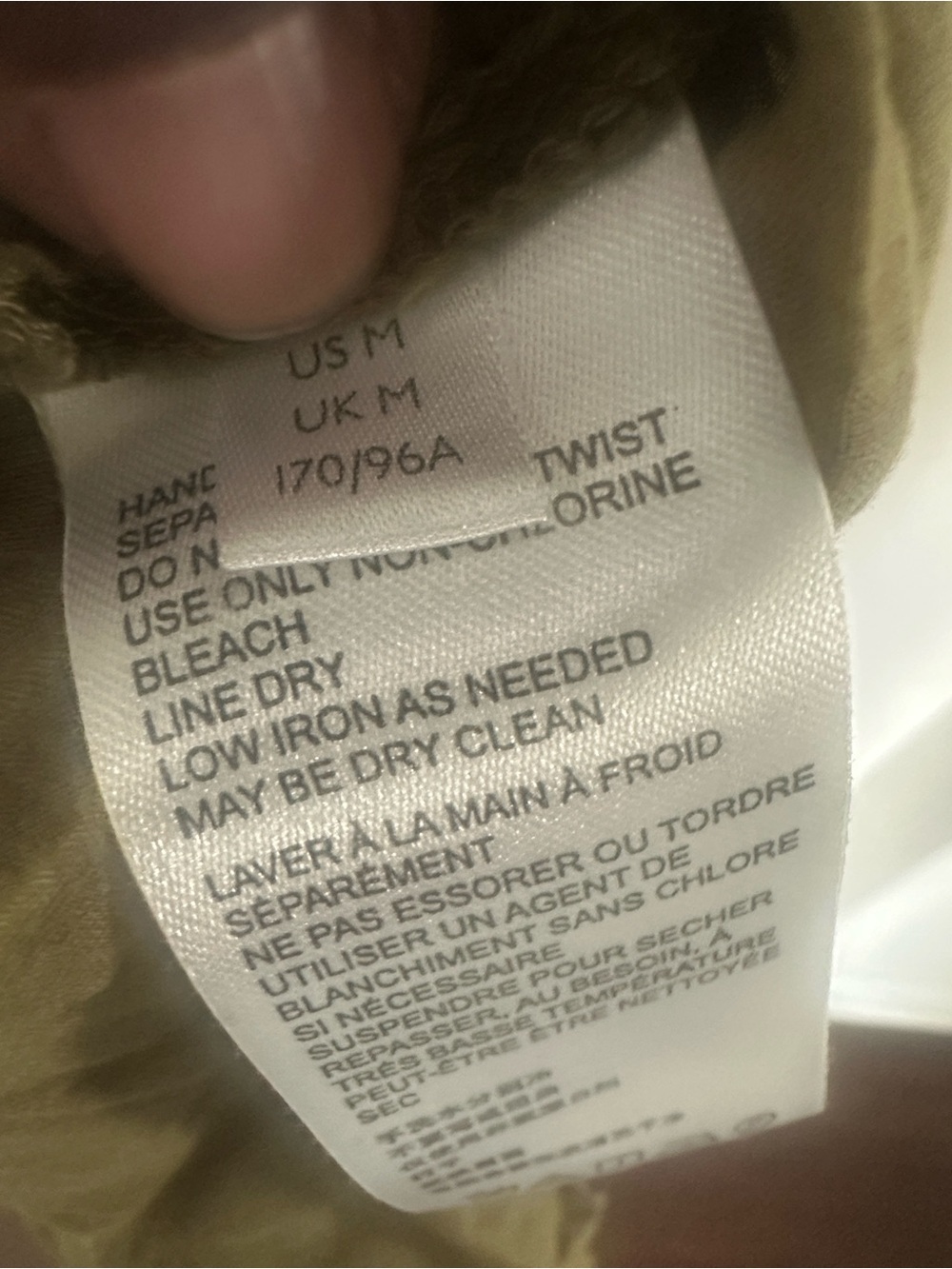 Free People Pintuck Olive Maxidress M - Picture 8 of 9